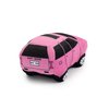Bad Dog Ruff Rover Parody Plush Funny Cute Unique Squeaky Fun Dog Toy with Squeaker for Small Medium Breeds Designer Puppy Gifts Birthday Stuff Car Truck Pet Safe Materials (Pink)