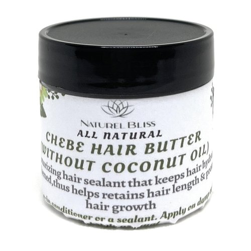 Chebe Hair Growth Butter(No Coconut Oil)/Chebe with Aloe vera/Amla Powder/Jamaican Black Castor Oil/Fenugreek (Scented, 2 oz)