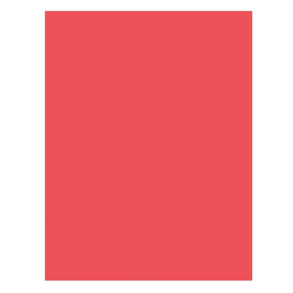 Pacon Neon Bond Paper Card Stock (104315) Orange/Red