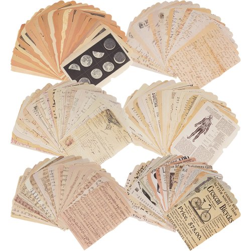 150 Sheets of Scrapbook Paper, Vintage Journaling Supplies Craft Kits for Bullet Journals Junk Planners Aesthetic Room Decor Wall Art Collage Album Cottagecore Picture Frames