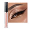 ONarisae Glitter Eyeshadow Shimmer Long Lasting Effect Shiny Pigment Eyeshadow Glow Eye Makeup (Light Brown)