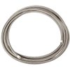 Vincos 20 Ft 6AN AN6 (5/16") Universal Braided Stainless Steel PTFE TEFLON Oil Fuel Gas Line Hose