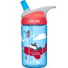 CamelBak eddy Kids Water Bottle - CamelBak Kids Big Bite Valve - Spill Proof - Water Bottle For Kids - BPA-Free Water Bottle - 12oz, Airplane Bandits
