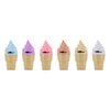 Beauty Treats Sweet On You Ice Cream Cone Shaped Flavored Lip Balms, Pack of 6 Flavors, Party Favors, Stocking Stuffers, Prizes