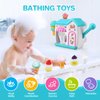 Gretex Toddler Bath Toys for 3 4 5 6 7 8 Years Old Girls, Bubble Ice Cream Maker Bath Toy, Shower Toys, Toddler Bath Toys Age 2-4, Bathtub Bubble Machine, Toy for 3 4 5 6 7 8 Years Old Boys Girls