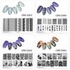 SILPECWEE 10Pcs Nail Art Stamping Plates Set Animals Design Nail Image Stamp Plates Manicure Templates Nail Art Tools