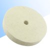 𝐋𝐮𝐨 𝐤𝐞 6''x1'' Wool Buffing Wheel - 1/2'' Arbor Compressed Felt Polishing Kits Wool Buffing Wheels for Bench Grinder/Table Grinder