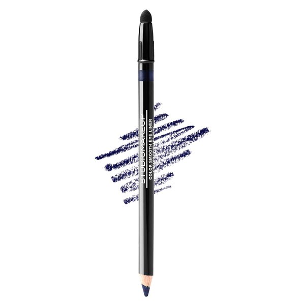 Studiomakeup Color Smooth Eyeliner Pencil - All Day Wear, Waterproof Eyeliner with Built-In Smudger - Smudge Proof Eyeliner Safe For Sensitive Eyes - Eye Liner Pencils for Smoky & Natural Look