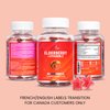 BeLive Elderberry Gummies with Vitamin C, Propolis, Echinacea. Max Strength 200MG - Sambucus Black Elder Immune Support Vitamins Supplement Made for Adults & Kids | Raspberry Flavored. 50 Count
