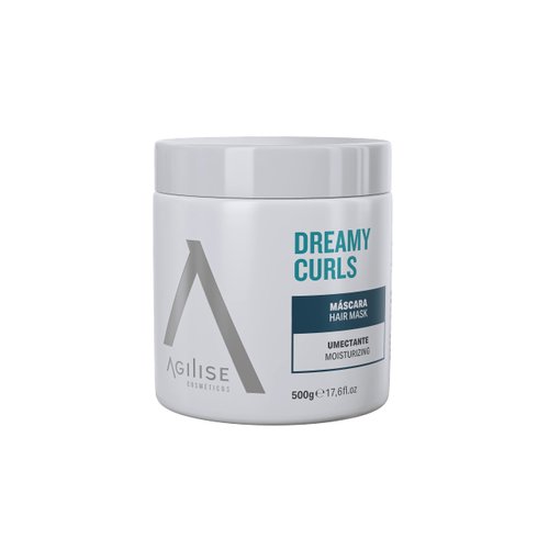 agilise - Dreamy Curls Hair Mask - Curl Hydrating Masks for Wavy and Coily Hair Care - VEGAN, Vegetal Keratin, Argan & Coconut Oil, Shea Butter - 17.6fl.oz/500g
