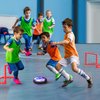 HIEMAO Kids Toys Hover Soccer Ball Set, 2 in 1 Rechargeable Air Power Soccer with LED Lights and Foam Bumper Protection, 2 Goals for Boys and Girls Ages 3 4 5 6 7 8-12 Indoor/Outdoor Games
