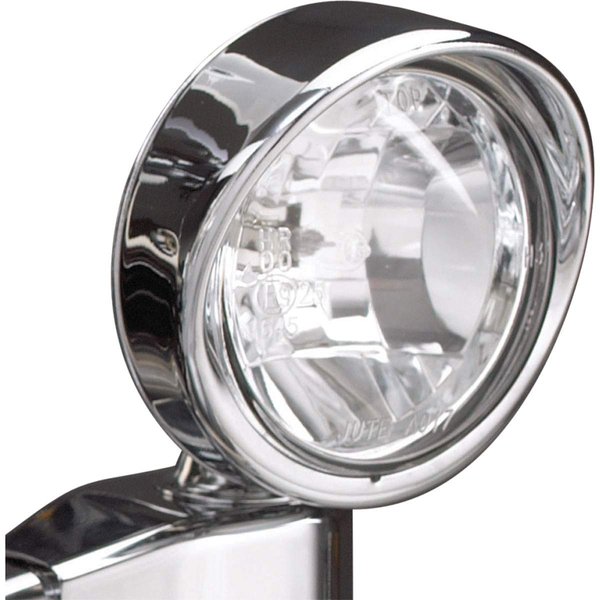 Show Chrome Accessories 16-35A 3 1/2" Visored Driving Light,1 Pack