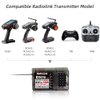 Radiolink R6FG 6 Channels 2.4GHz RC Receiver with Gyro, Surface Long Range Control RX for Vehicle Drifting/Crawler/Truck/Boat Works with Radio Controller RC4GS V3/RC6GS V3/RC4GS V2/RC6GS V2/T8FB/T8S