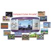 Compact Cyber Arcade Portable Gaming Console, 250 Games, LCD, Purple, JL2375PR
