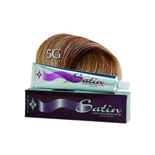 Developlus Satin Color #5G Light Golden Brown 3 Ounce (88ml) (3 Pack)