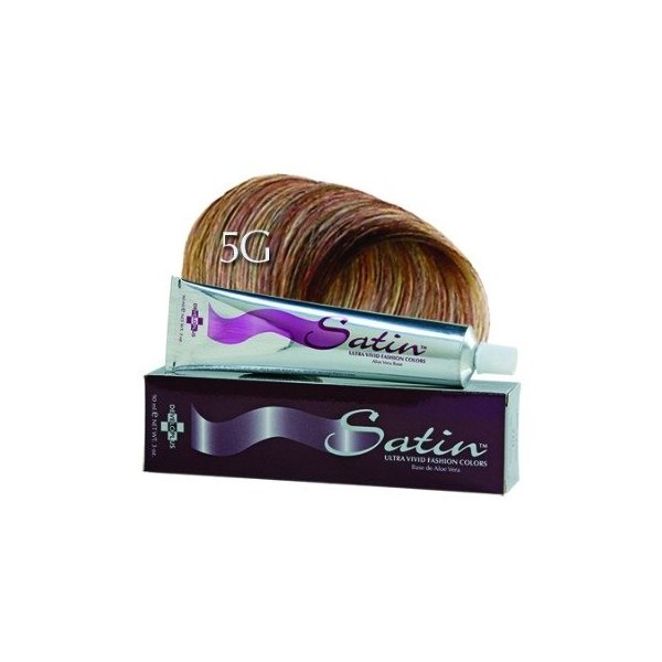 Developlus Satin Color #5G Light Golden Brown 3 Ounce (88ml) (3 Pack)