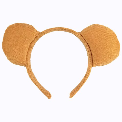 Totelux Bear Ears Headband for Women Cute Animal Hair Band Brown Ear Hair Accessories for Makeup Face Washing Festive Halloween Party Supplies