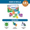 Learning Resources Peekaboo Learning Farm - 10 Pieces, Ages 18+ Months Toddler Learning Toys, Counting and Sorting Toys, Farm Animals Toys