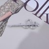 Iaceble Crystal Snake Hair Clip Barrette Silver Snake Bobby Pin Clip Metal Serpent Hairpins Clip Punk Animal Hair Pin Head Clip Decorative Hair Accessories for Women and Girls