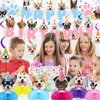 GOYOSWA Dog Birthday Party Supplies, Dog Party Decorations Dog Themed Birthday Party Supplies Includes 1 Birthday Banner, 6 Dog Honeycomb Centerpieces, 6 Hanging Swirls with 6 Dog Cutouts Decorations