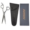 FAHIFA Professional 6.5” Straight Barber Scissors/Sharp 440c Japanese Stainless Steel Hair Cutting Shears For Men & Women/Scissors Easy Grip Handles