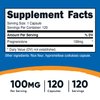 Nutricost Pregnenolone 100mg, 120 Capsules - Non-GMO, Gluten Free, Vegetarian Capsules