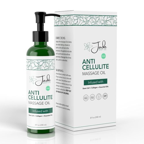 8 oz Cellulite Remover Massage Oil I Collagen Infused Massage Oil for Massage Therapy I Skin Tightening Massage Oils for Date Night I Anti Cellulite Massage Oil Best with Cellulite Massager Roller