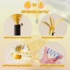 SEVENKA Cat Toys, 4in1 Interactive Kitten Toy, Fluttering Feather Toy, Track Ball, 16 Cat Spiral Spring, Slow Cat Treats Dispenser Cat Feeder Cat Food Dispensing Pet Supplies, Indoor Exercise Kicker
