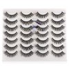 Newcally Lashes False Eyelashes Cat Eyes Wispy Natural Faux Mink Lashes 14 Pairs Pack Light Volume Short Fake Eye Lashes Multipack