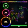 SpringFlower 100 PCS Glow Sticks Bulk Party Favors, 8" Glow in the Dark Party Supplies, Light Sticks for Party Favors Glow Necklaces and Bracelets for Kids or Adults