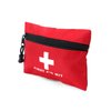 PAXLAMB Red First Aid Bag Empty First Aid Kit Empty Waterproof First Aid Pouch Small Mini for First Aid Kits Pack Emergency Hiking Backpacking Camping Travel Car Cycling (Red, 6x4.3Inch)