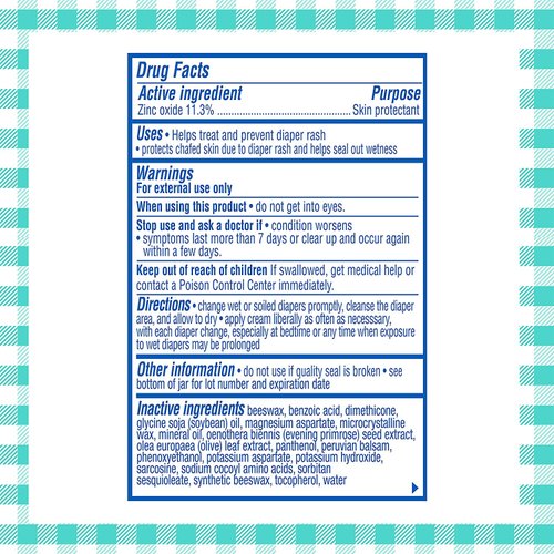 Balmex Diaper Rash Cream With Zinc Oxide 16 oz