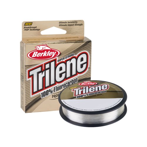 Berkley Trilene® 100% Fluorocarbon, Clear, 12lb | 5.4kg, 110yd | 100m Fishing Line, Suitable for Freshwater Environments