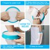 UpGoing Cast Covers for Shower Arm Adult Waterproof Arm Cast Cover Shower Protector Bag for Wound Arm, Hands, Wrists, Elbow, Finger to Keep Wounds Dry [2024 New Reusable]