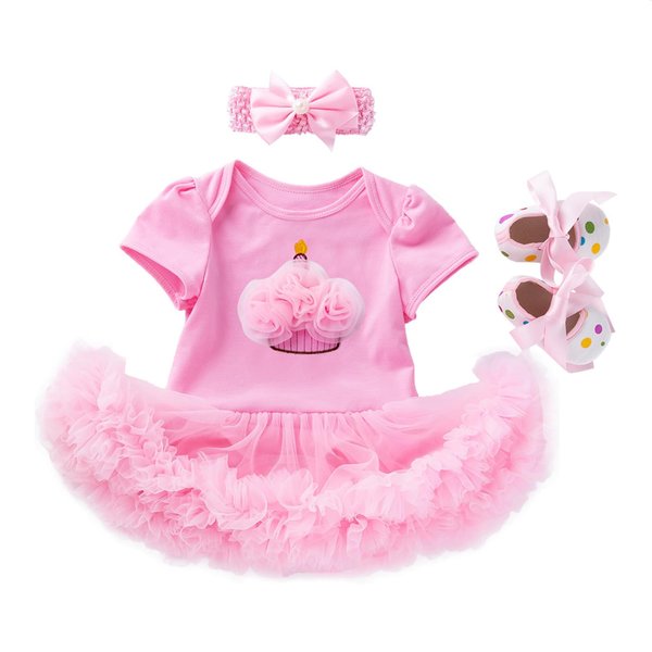 Reborn Baby Doll Clothes Accessories Set for 20-23 inch Newborn Girl Boy Dolls 3Pcs Pink Outfit