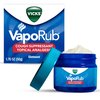 Vicks VapoRub, Original, Cough Suppressant, Topical Chest Rub & Analgesic Ointment, Medicated Vicks Vapors, Relief from Cough Due to Cold, Aches & Pains, 1.76oz