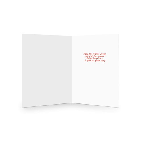 Stonehouse Collection - Tropical Sunset Christmas Card - 18 Beach Tropical Christmas Cards and Envelopes - USA Made (Standard)