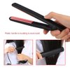 Hair Straightener Flat Iron, Ceramic Straightening Flat Iron Portable Electronic Hair Straightene Suitable for All Hair Types Makes Hair Shiny and Silky(US Plug)