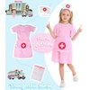 DISHIO Doctor Kit for Kids - Dress up Clothes for Girls with Doctor, Nurse, Surgeon Costume, Dentist Kit for Kids with Stethoscope, Doctor Playset for Boys Girls Ages 3-6 Halloween Christmas