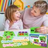 Learning Toys for Kids Ages 3-6: Snap & Match Beginning Sounds Cognitive 12 Letters Flash Cards Kindergarten Classroom Must Have Easter Birthday Gifts Educational Toys for Boys Girls Preschool