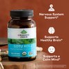 Organic India Gotu Kola Herbal Supplement - Adaptogen for Brain & Nervous System Support, Vegan, Gluten-Free, Kosher, USDA Certified Organic, Non-GMO, Calming, Clarity - 90 Capsules