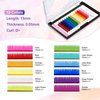 Beauty7 Colored Lash Extensions Rainbow Lashes Easy Fan 12 Colors Lashes Self Fanning Ombre Lash Extensions D+ Curl 0.05mm thickness 13mm Dramatic Eyelashes Extension