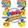 JA-RU Water Squirt 3" Yellow Rubber Ducks (1 Duck Assorted) Bathtub & Shower Toys for Kids, Baby & Toddler. Pool Floating Mini Rubber Duckies. Bulk Party Favors Easter Basket Novelty Toy. 1178-1