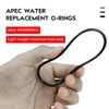 Kujunpao 3.5" O.D Water Filter O-Ring Replaces Reverse Osmosis Water Filter Housings Set of 3