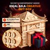 ESC WELT House of Dragon Puzzle Box - 3D Escape Game Money Box - Brain Teaser Puzzle for Adults & Teens - Wooden Escape Room Game - Mind Puzzle Game with Hidden Compartment - Family Games Puzzle