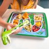 Genuine Fred MUNCHTIME Chopsticks, T-Rex Dinosaur - Picky Eater Solutions - Beginner Kids Reusable Chopsticks - Animated, Interactive Design - Fun Gift & Stocking Stuffer for Kids