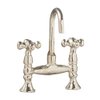 Melody Dollhouse Chrome Mixer Tap Faucet Old Fashioned Miniature Kitchen Accessory