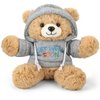 Osacoe Get Well Soon Teddy Bear Stuffed Animal with Gift Box Removable Hoodie for Comfort and Love, for Kids, Women & Men in Tough Time, Get Well Soon Gifts Basket with Beautiful Greeting Card