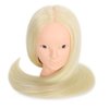 ZOMOI Mannequin Head 70% Real Hair Cosmetology Mannequin Doll Head for Makeup Practice(No Makeup 613#)