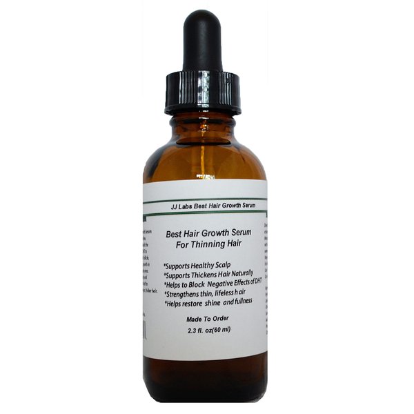 Best Hair Regrowth Serum for Thinning Hair, Healthy Scalp,Treatment, DHT Blocker (2.3oz, Dropper Dispenser)